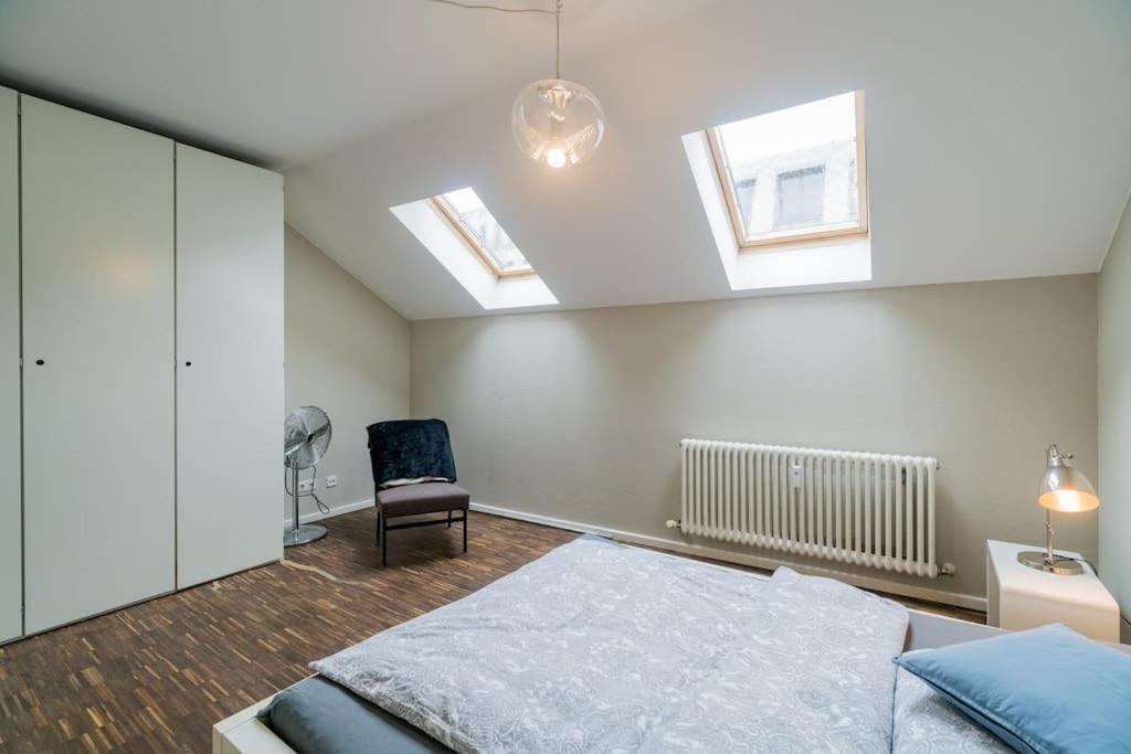 Ruhige Dachwohnung Mit Terrasse Berlin Mitte - Spacious Modern Rooftop Loft In Berlin Mitte 外观 照片